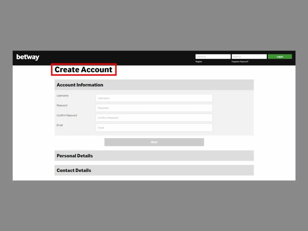 Account Creation